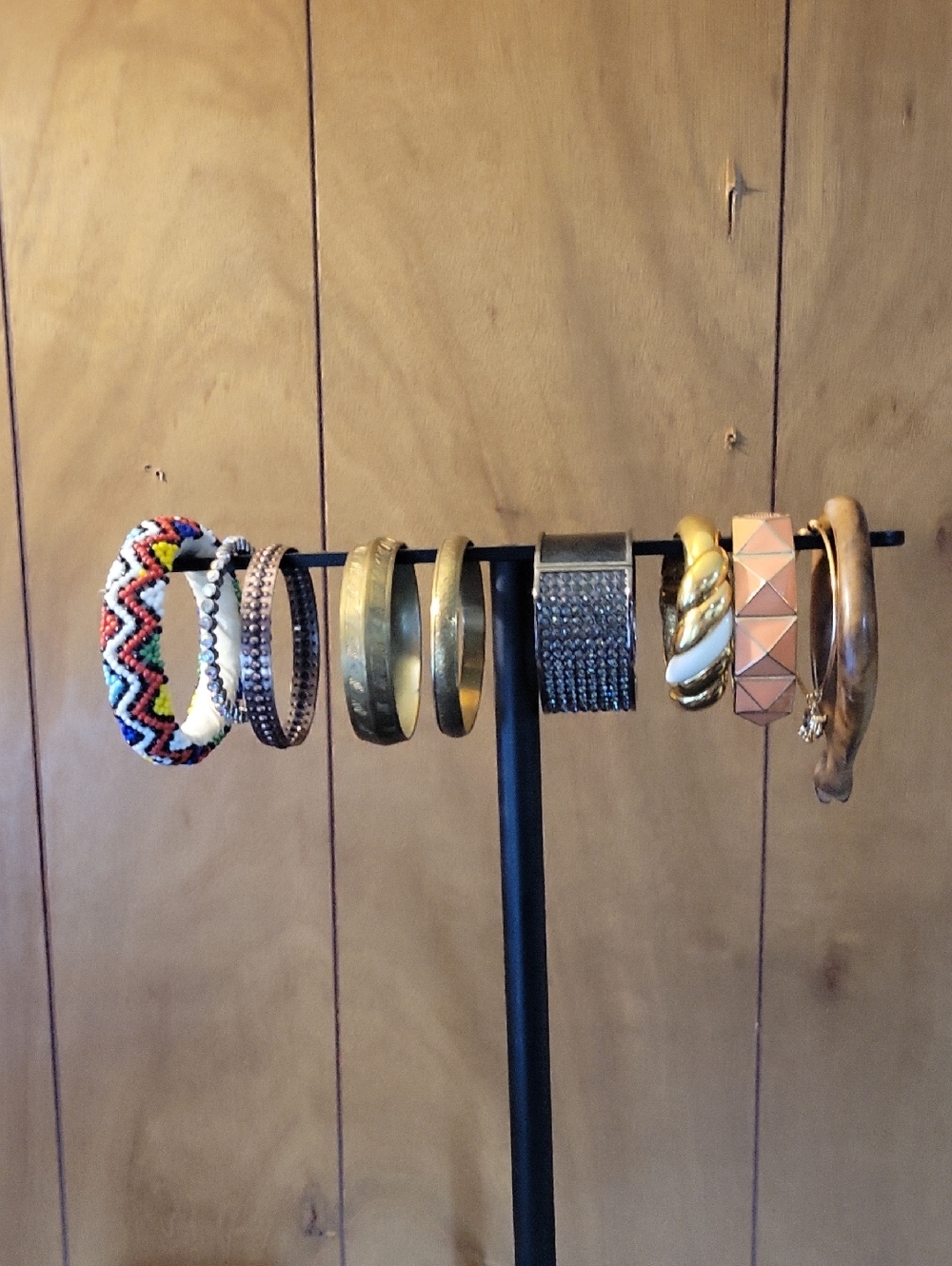 Mixed Bracelet Set with Gold and Multicolor Accents